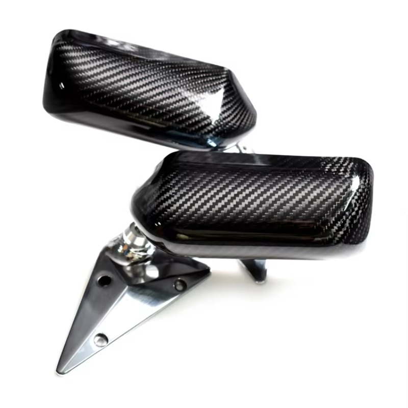 Car Mirror - Universal F1 Style Side Mirrors Real