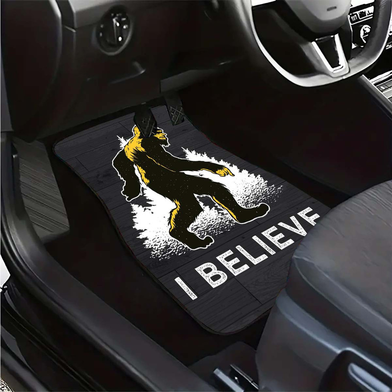 Car Floor Mat - 4Pcs Car Floor Mat Set, Bigfoot
