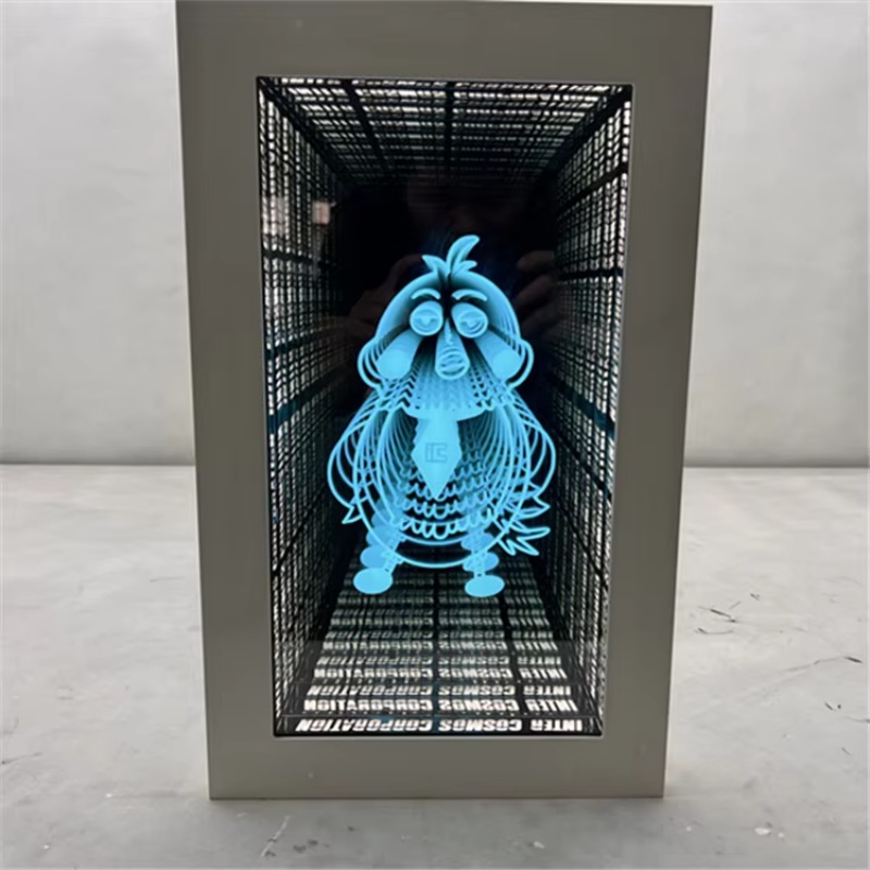 LED Infinity 3D Mirror Buildin - Car Mirror review and price