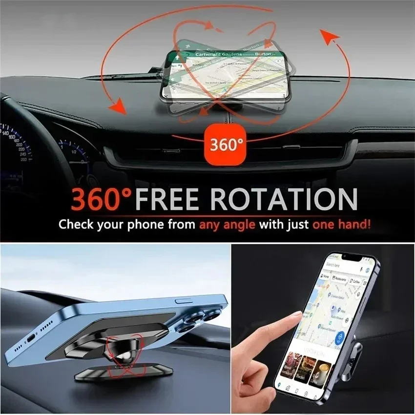 360° Magnetic Car Phone Holder - Car Phone Holder review and price