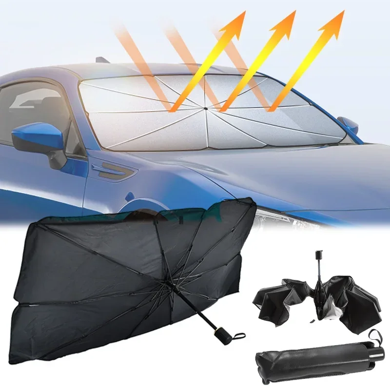 Car Windshield Sun Shade, Fold - Windshield Sun Shade review and price