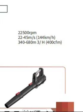 Cordless Leaf Blower with Batt - Car Vacuum review and price
