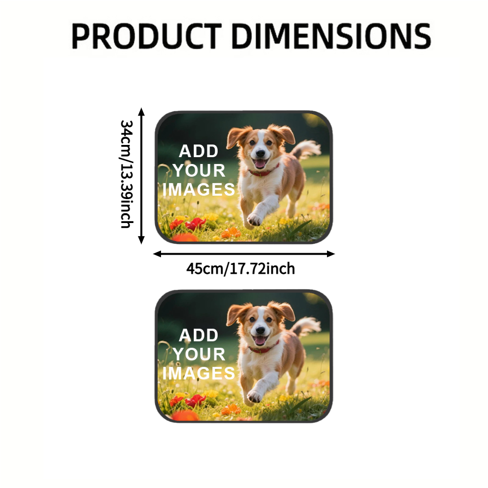 1 Set/2 Sets Custom Car Floor  - Car Floor Mat review and price